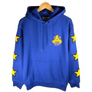 Palace 2021 Start It Up Chenille Sleeved Pullover Hoodie Men’s S - Streetwear